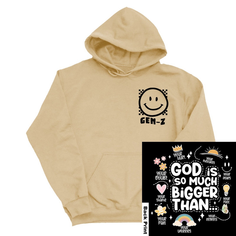 Load image into Gallery viewer, Unisex | God Is So Much Bigger Than | Hoodie
