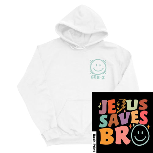 Unisex | Jesus Saves Bro | Hoodie