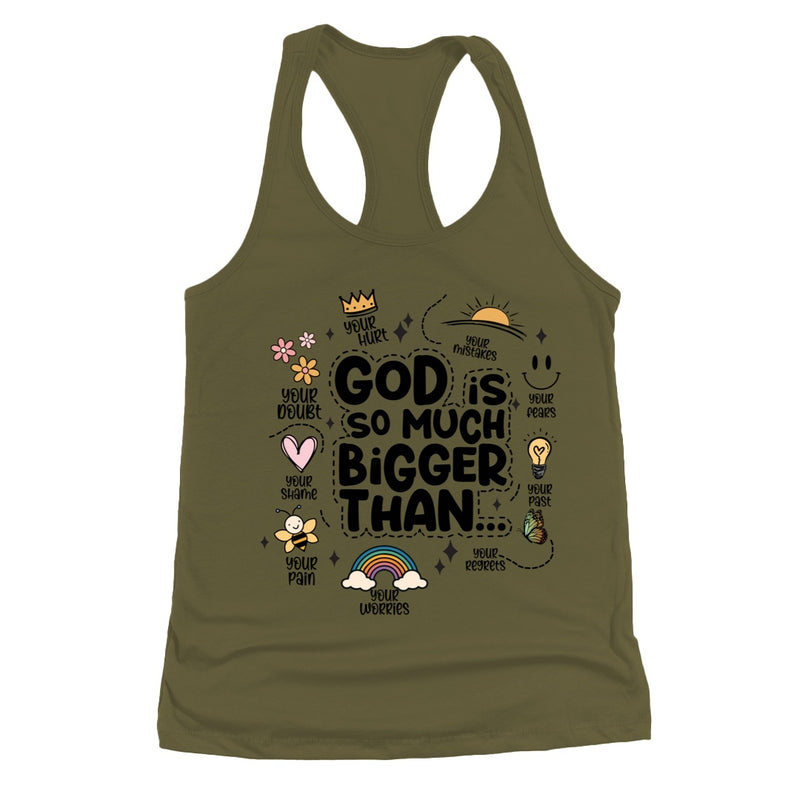 Load image into Gallery viewer, Women&#39;s | God Is So Much Bigger Than | Ideal Tank Top
