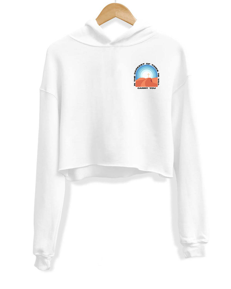 Load image into Gallery viewer, Women&#39;s | Carry You | Crop Hoodie
