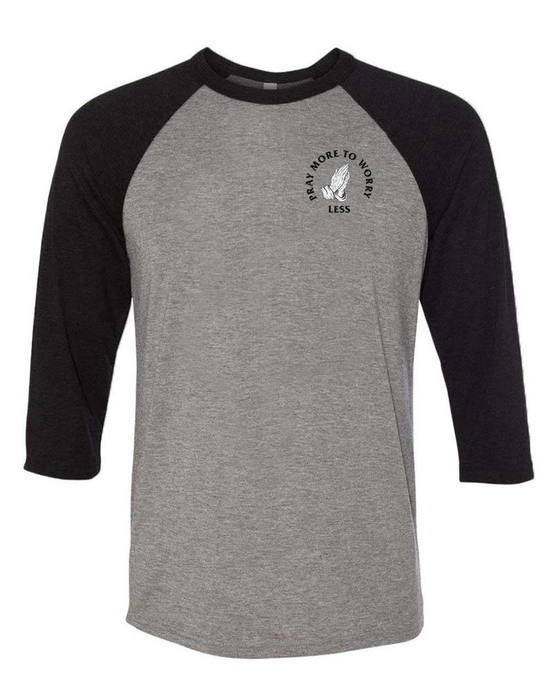 Load image into Gallery viewer, Unisex | Worry Less | 3/4 Sleeve Raglan
