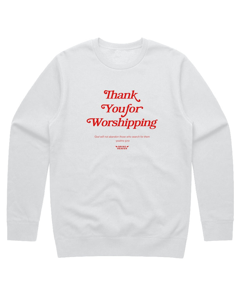 Load image into Gallery viewer, Unisex | Thank You For Worshipping | Crewneck Sweatshirt
