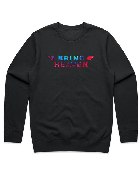 Unisex | Bring Heaven Tie Die | Crewneck Sweatshirt