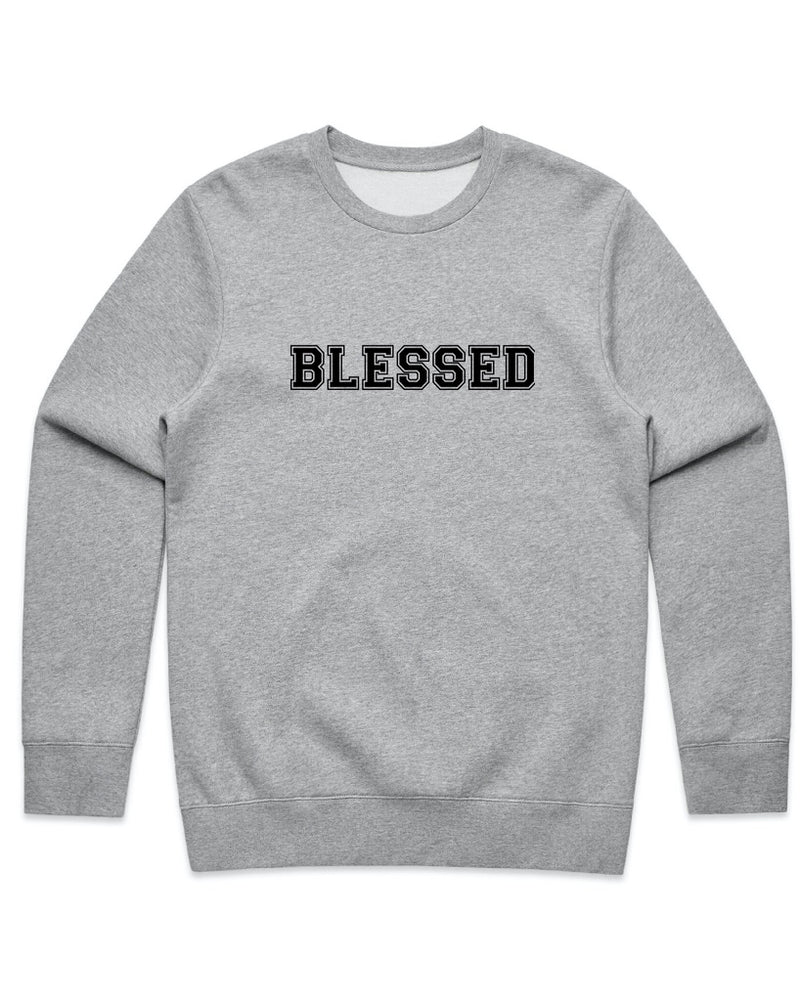 Load image into Gallery viewer, Unisex | Blessed College Logo | Crewneck Sweatshirt
