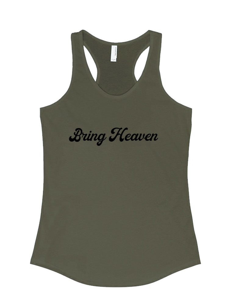 Load image into Gallery viewer, Women&#39;s | Bring Heaven Script | Ideal Tank Top
