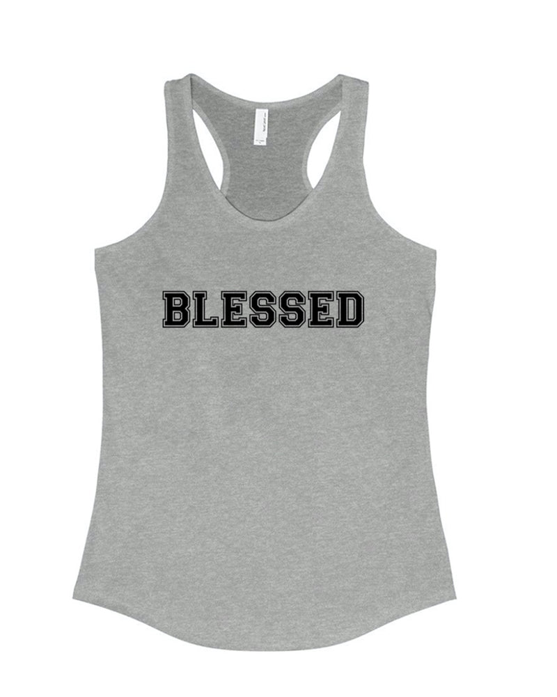 Load image into Gallery viewer, Women&#39;s | Blessed College Logo | Ideal Tank Top
