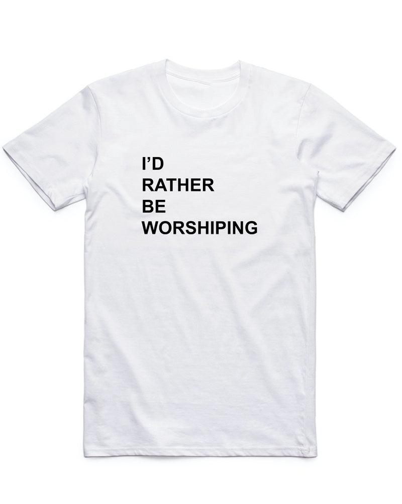 Load image into Gallery viewer, Unisex | I&#39;d Rather Be Worshipping | Crew

