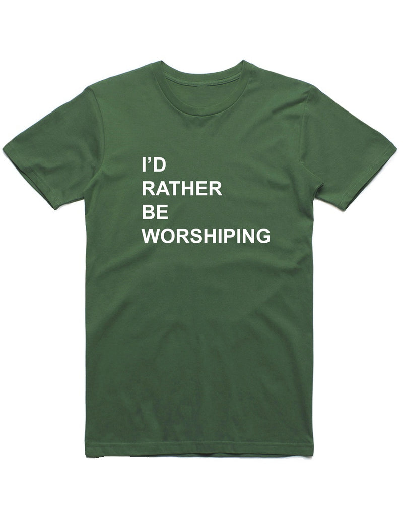 Load image into Gallery viewer, Unisex | I&#39;d Rather Be Worshipping | Crew
