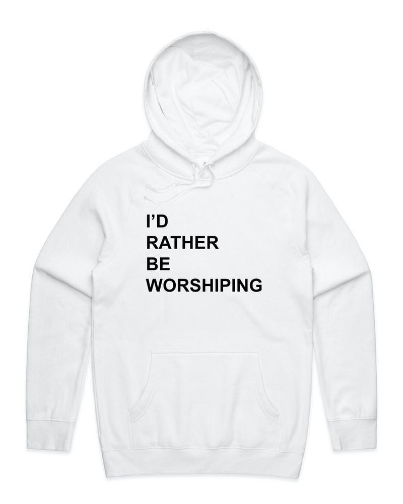 Load image into Gallery viewer, Unisex | I&#39;d Rather Be Worshipping | Hoodie

