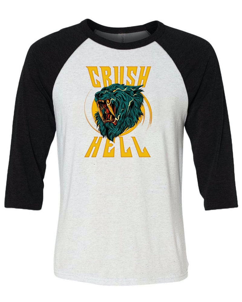 Load image into Gallery viewer, Unisex | Bold As Lions | 3/4 Sleeve Raglan

