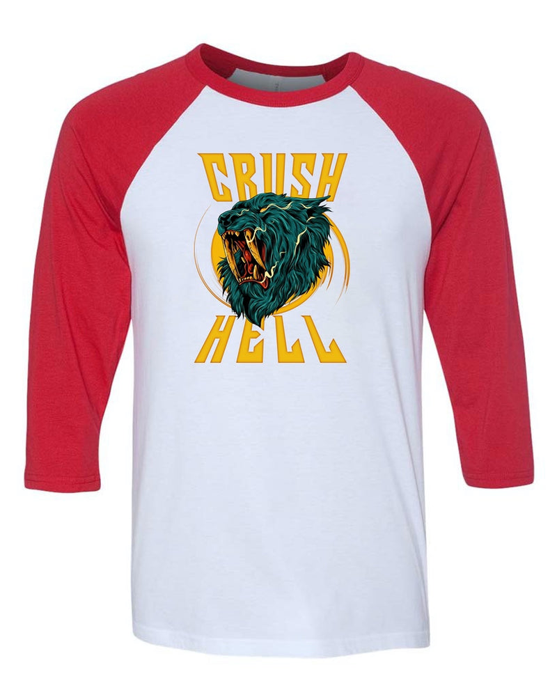 Load image into Gallery viewer, Unisex | Bold As Lions | 3/4 Sleeve Raglan
