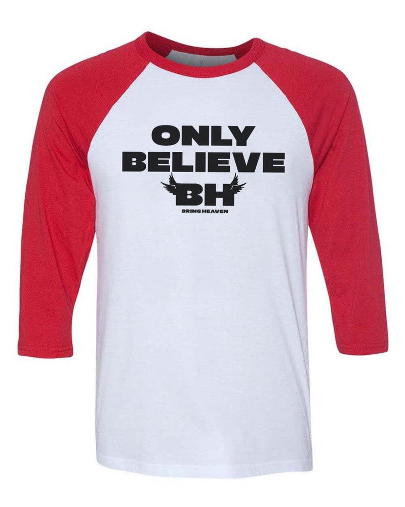 Load image into Gallery viewer, Unisex | Only Believe | 3/4 Sleeve Raglan
